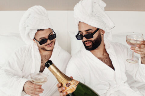Champagner auf EX Podcast