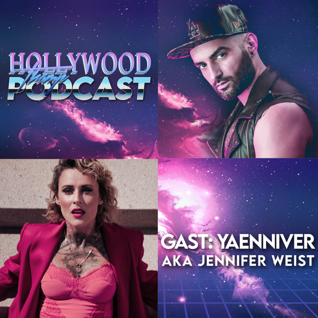Yaenniver aka Jennifer Weist von Jennifer Rostock im Hollywood Tramp Podcast